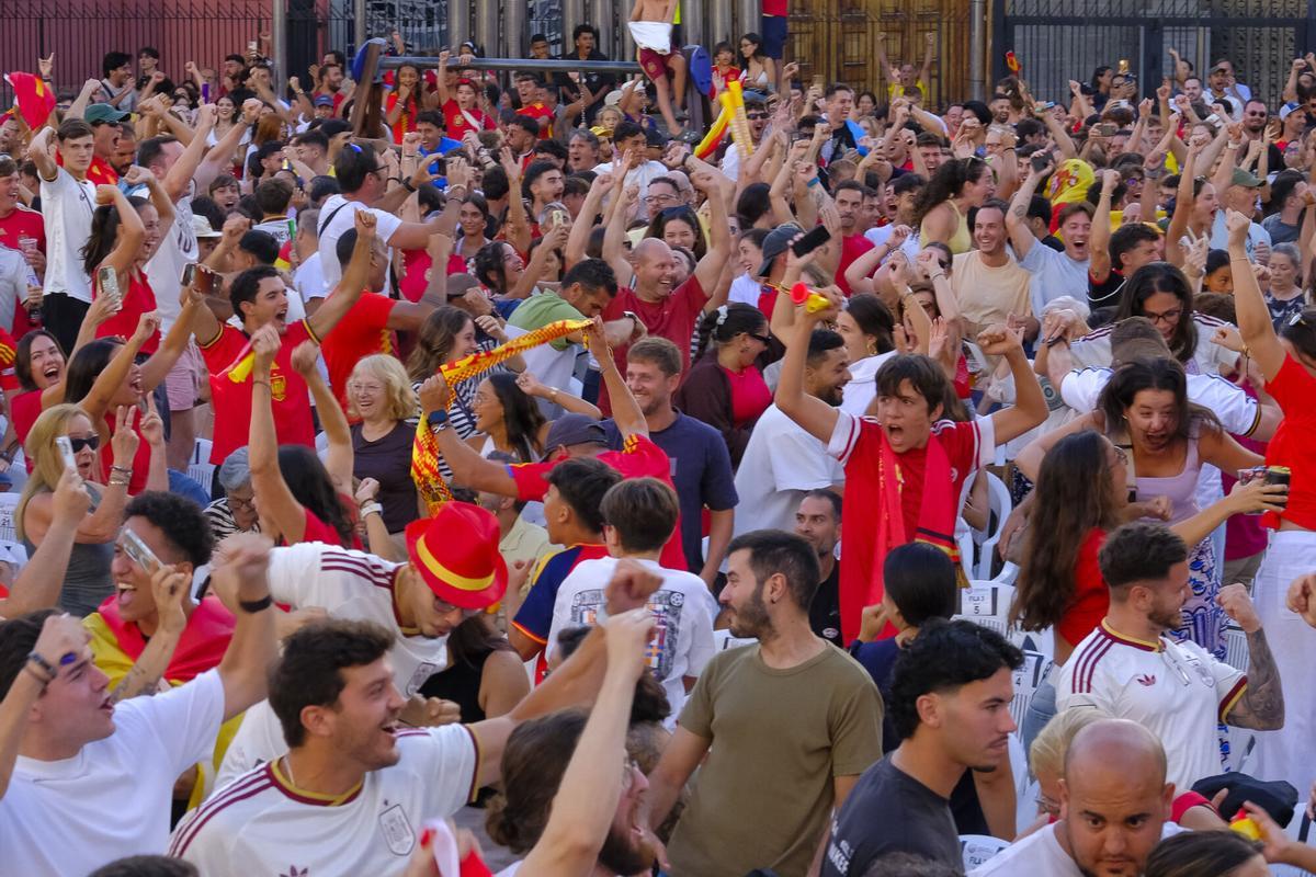 Partido Francia # España de semifinales del Mundial de fútbol