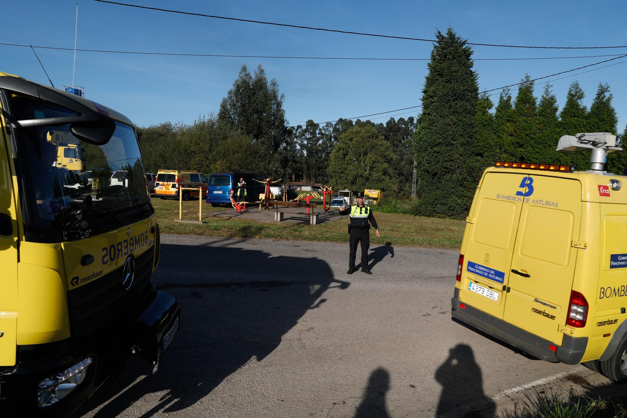 Simulacro en Castrillón