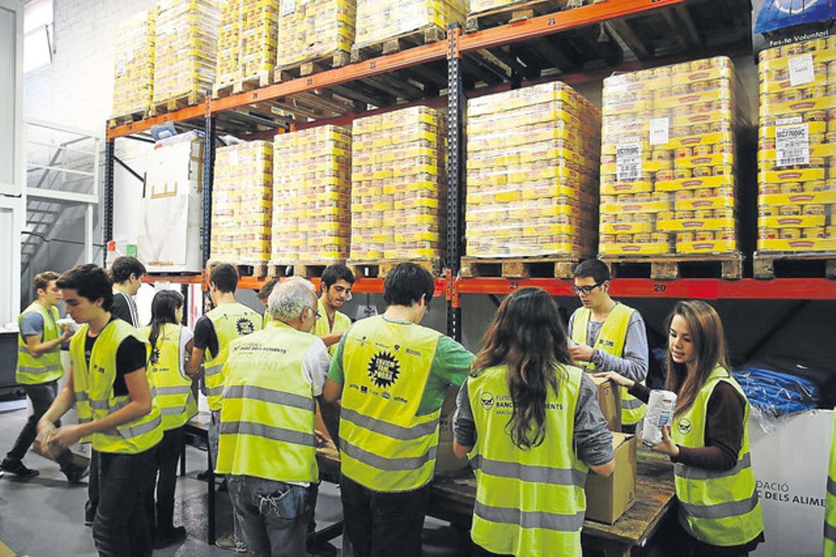 Voluntaris del Gran Recapte. Voluntaris del Gran Recapte.