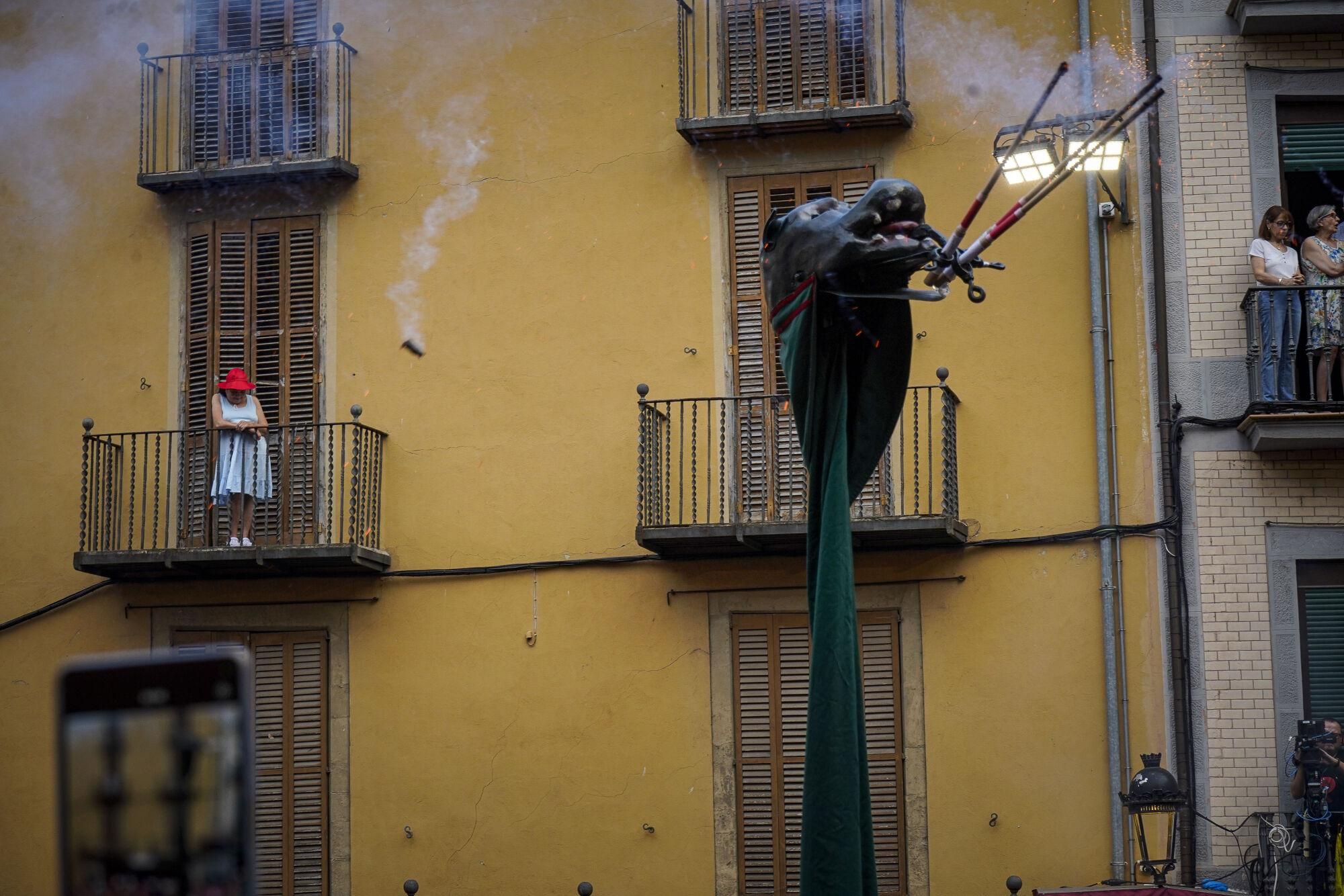 Així s'ha viscut el passacarrers de Patum de dissabte