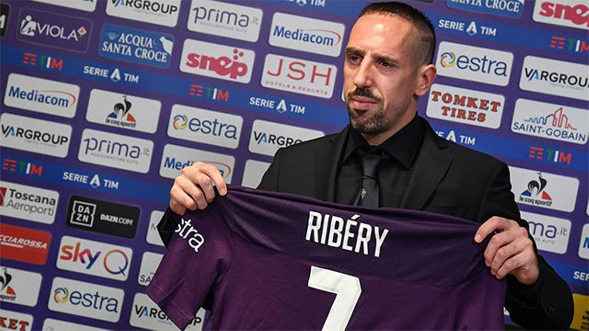 Ribéry: "Quiero jugar hasta los 40, como Totti"