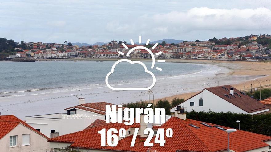 El tiempo en Nigrán: previsión meteorológica para hoy, martes 26 de mayo