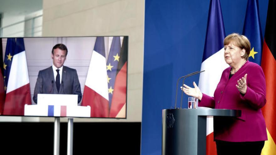Alemania y Francia acuerdan crear un fondo de reconstrucción de 500.000 millones de euros