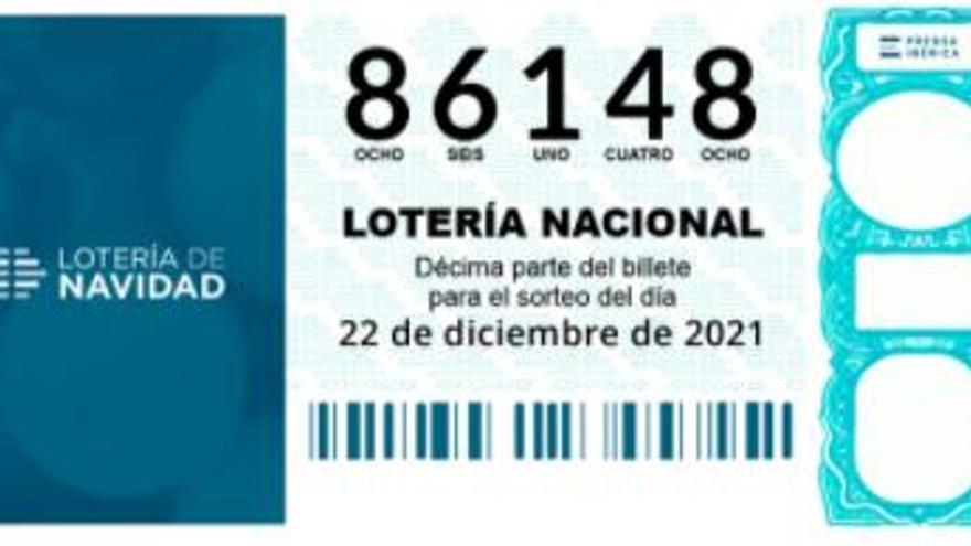 La Grossa del sorteig de Nadal del 2021, el 86.148