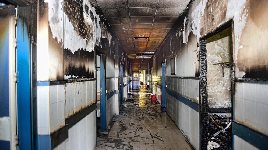CSIF aplaude a los trabajadores del centro sociosanitario de Plasencia, tras un incendio