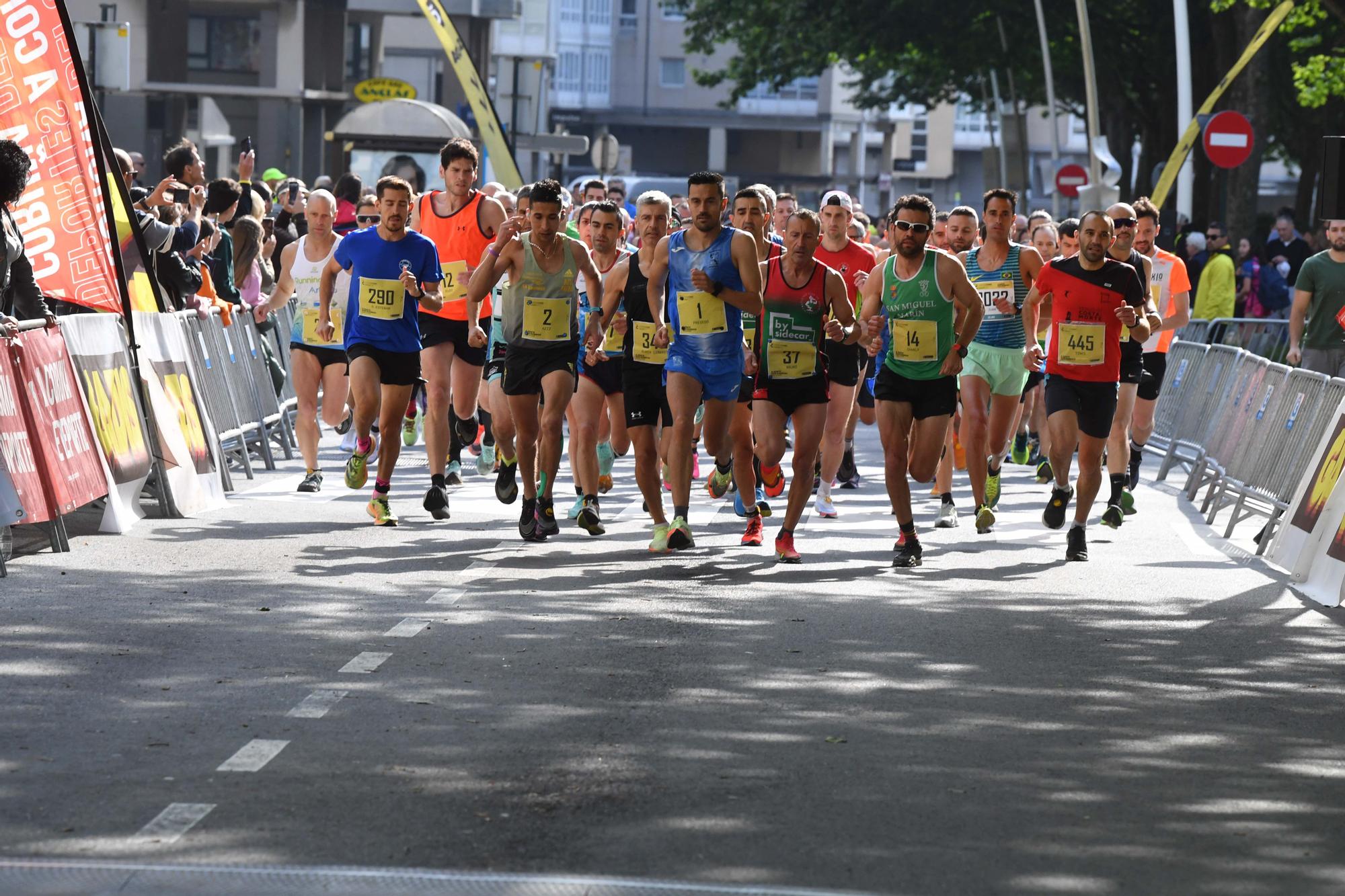 Carrera de Os Rosales del circuito Coruña Corre