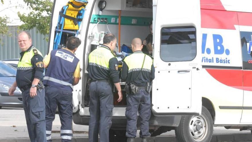 Herida una vecina de Onda al ser arrollada por un vehículo