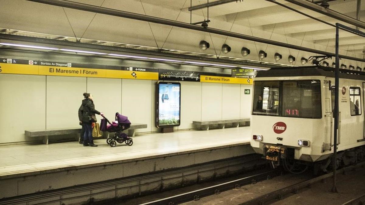 Estación de metro de El Maresme-Fòrum