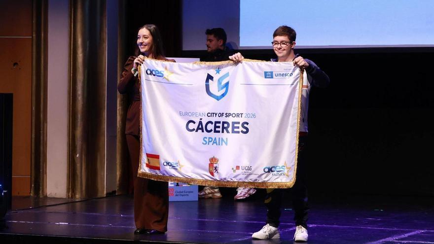 Cáceres inaugura su año como Ciudad Europea del Deporte con un programa centrado en la salud, la inclusión y más de un centenar de competiciones