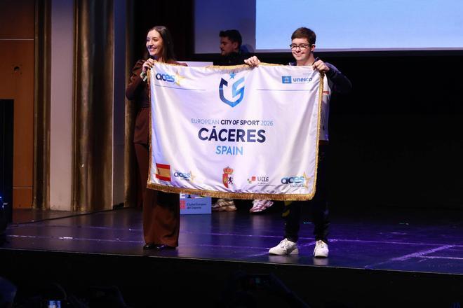 FOTOGALERÍA | Así ha sido la gala inaugural de Cáceres como Ciudad Europea del Deporte en la sala Capitol