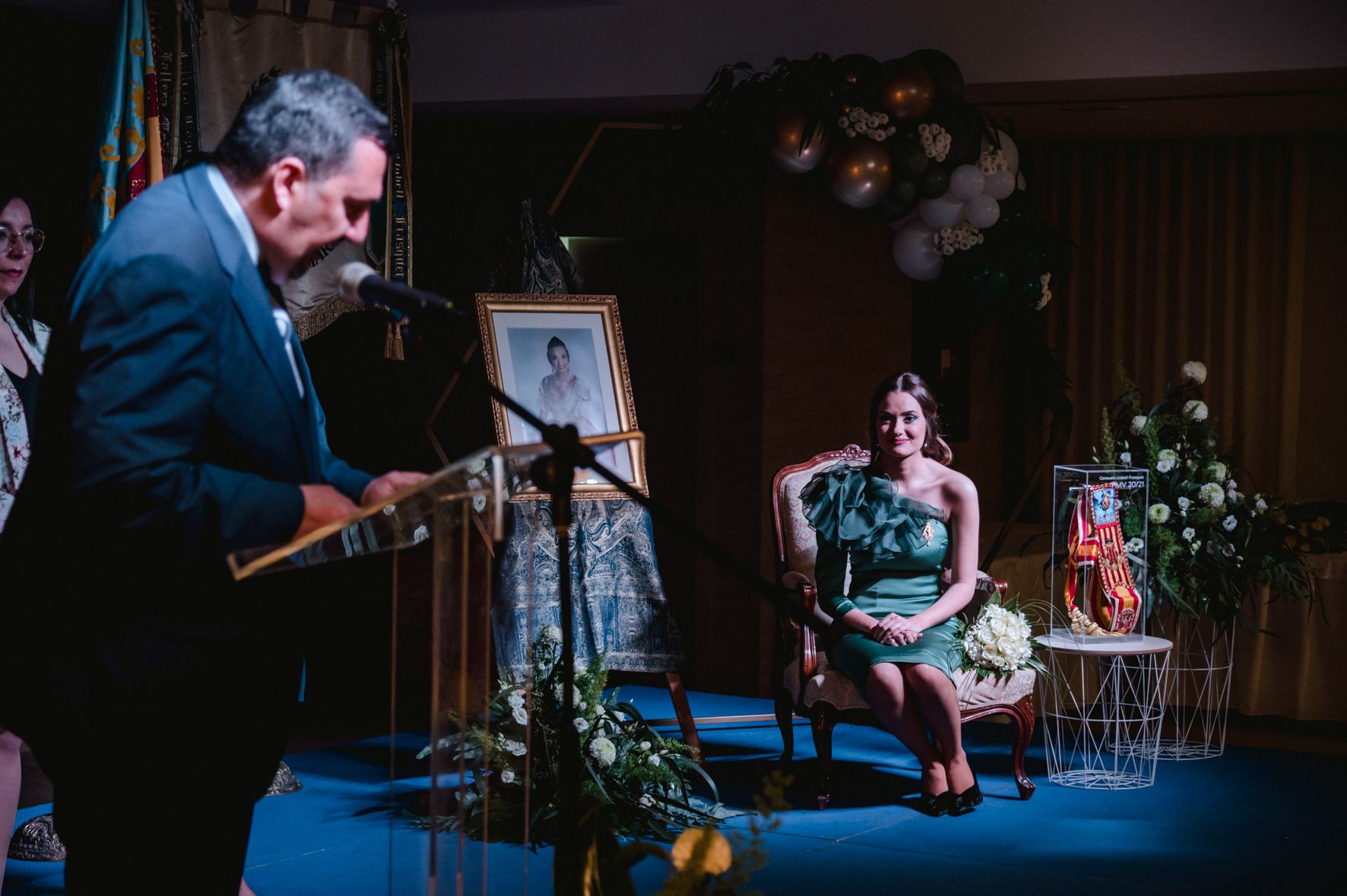 Homenaje a la dos veces fallera mayor de València, Consuelo Llobell