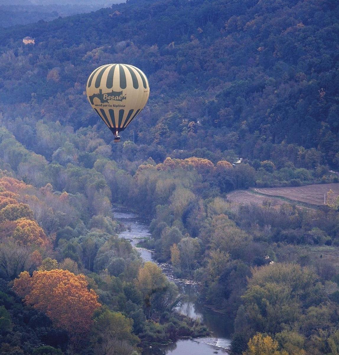 A vista de pájaro, La Garrotxa