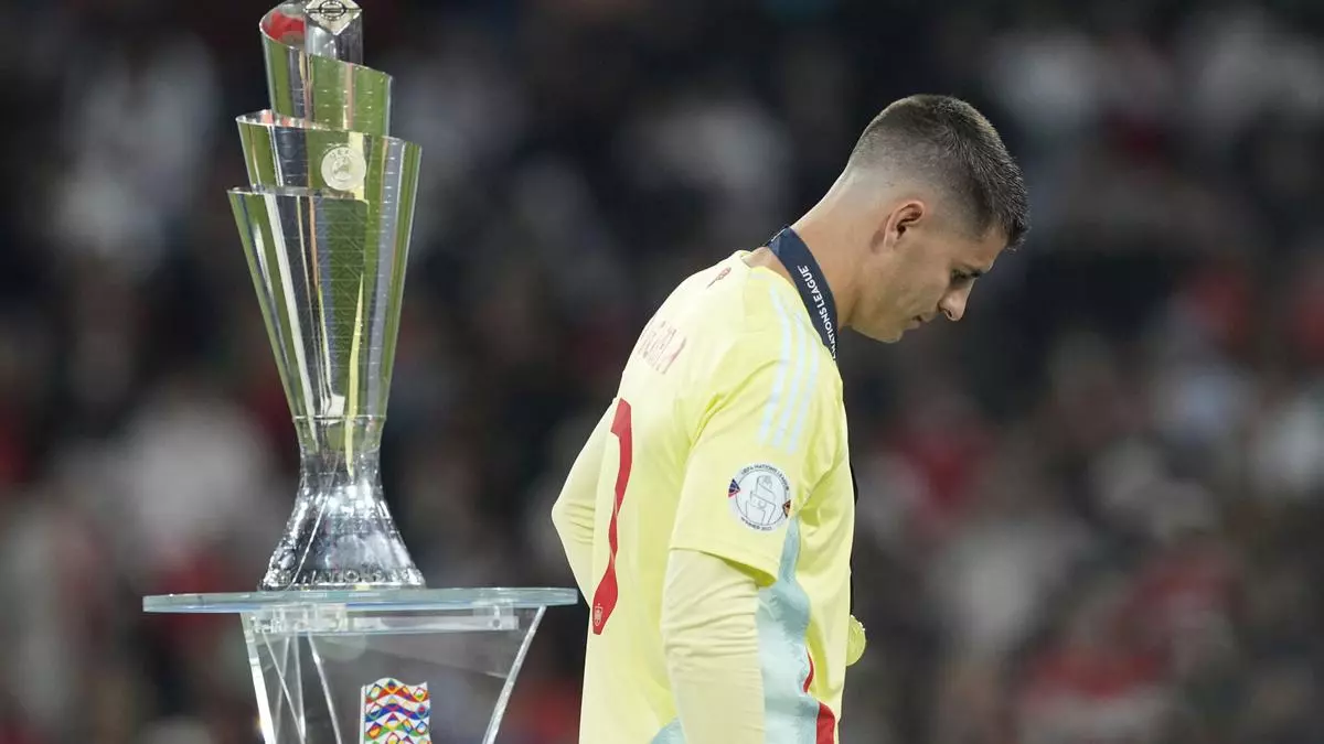 Un detenido por amenazar de muerte a Morata y a su familia tras fallar el penalti en la Nations League
