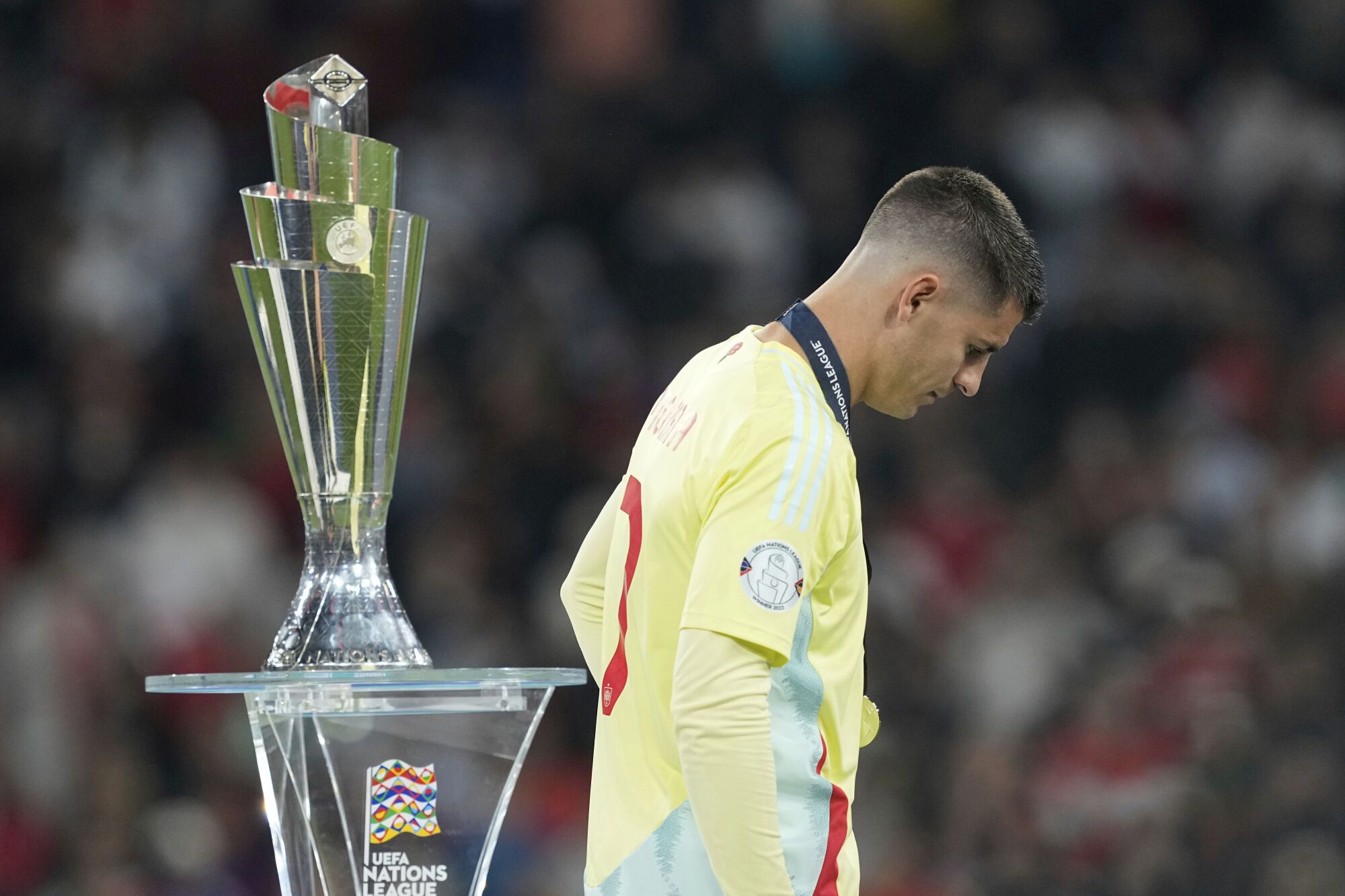 Morata: "No pasa nada por estar medicado"