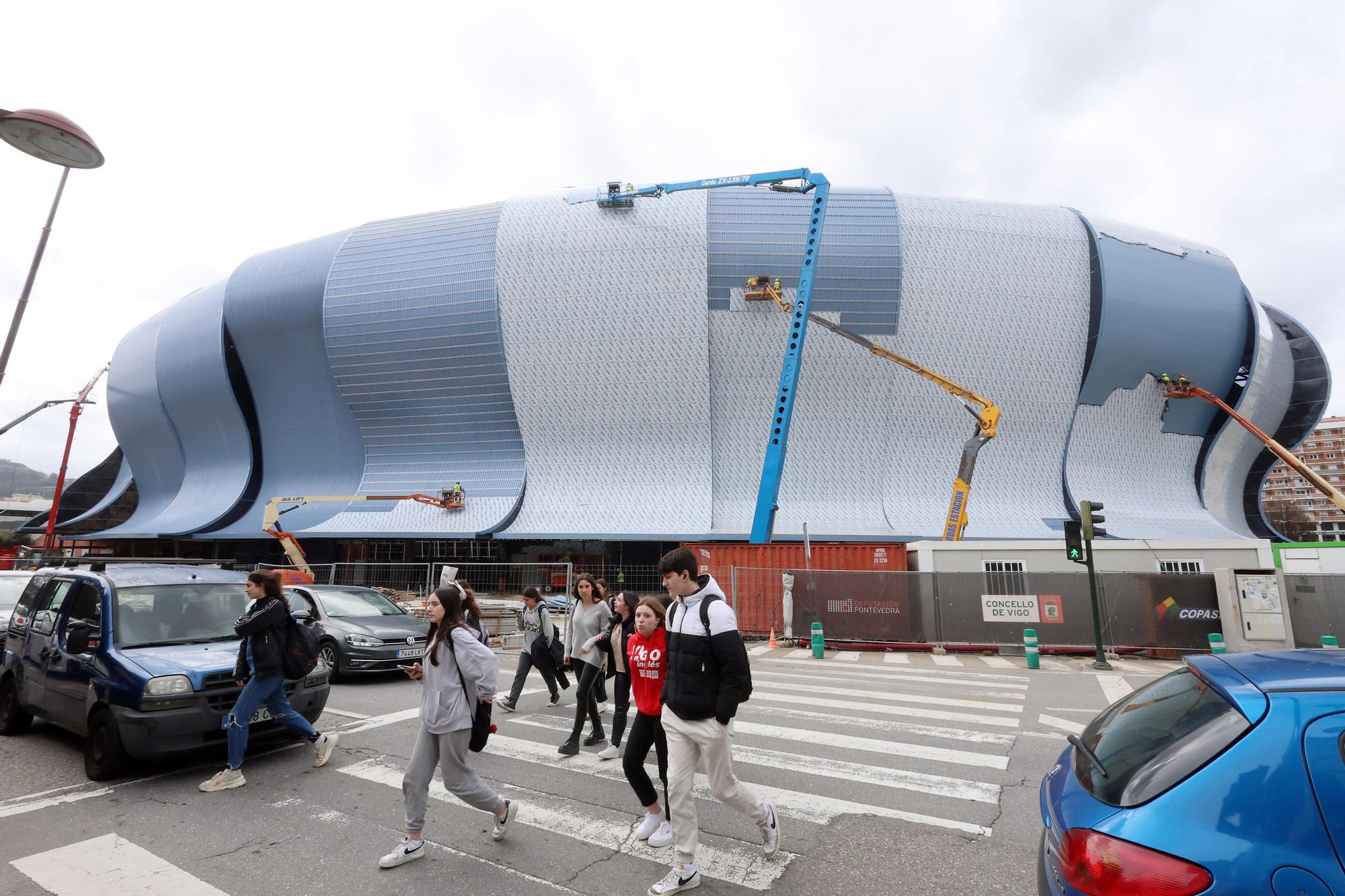 Marcador, a punto de completar su piel celeste