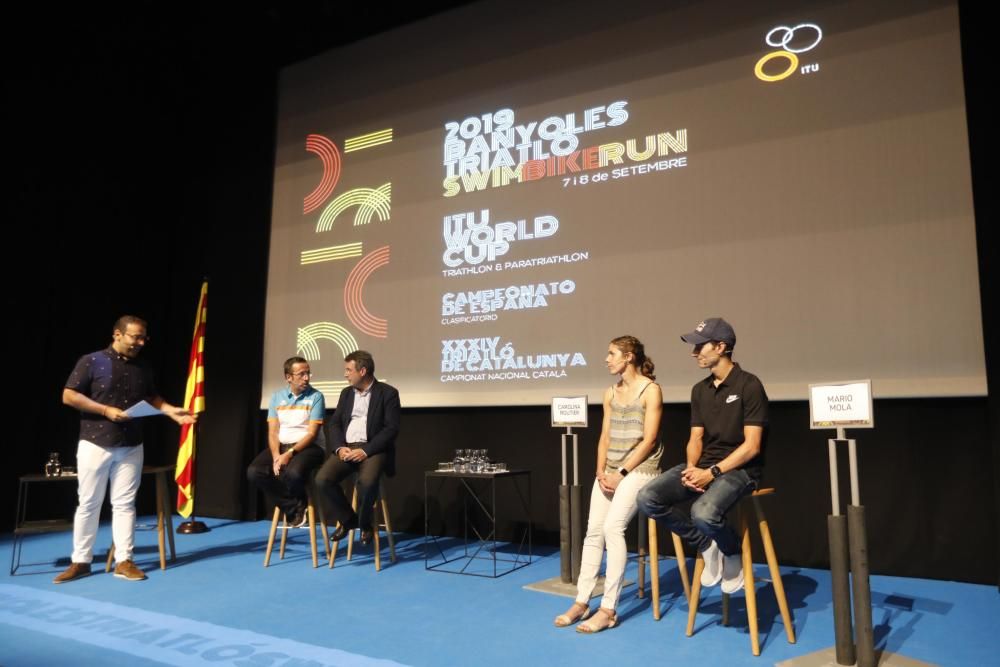 Presentació del Triatló Internacional de Banyoles