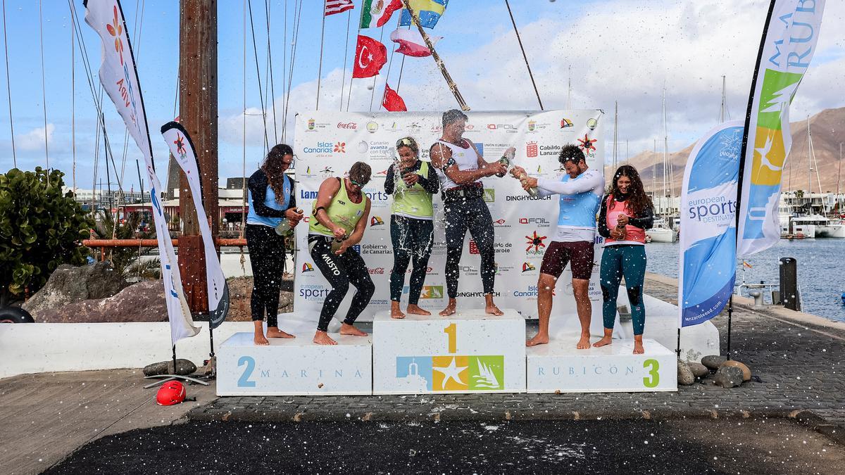 Pilar Lamadrid &amp; Pawel Tarnowski triunfan en Lanzarote