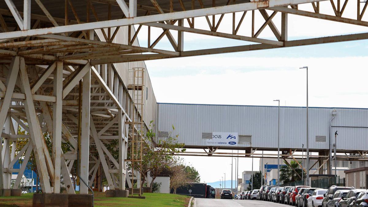 Polígono Juan Carlos I de Almussafes, hogar de la mayoría de los proveedores de Ford.