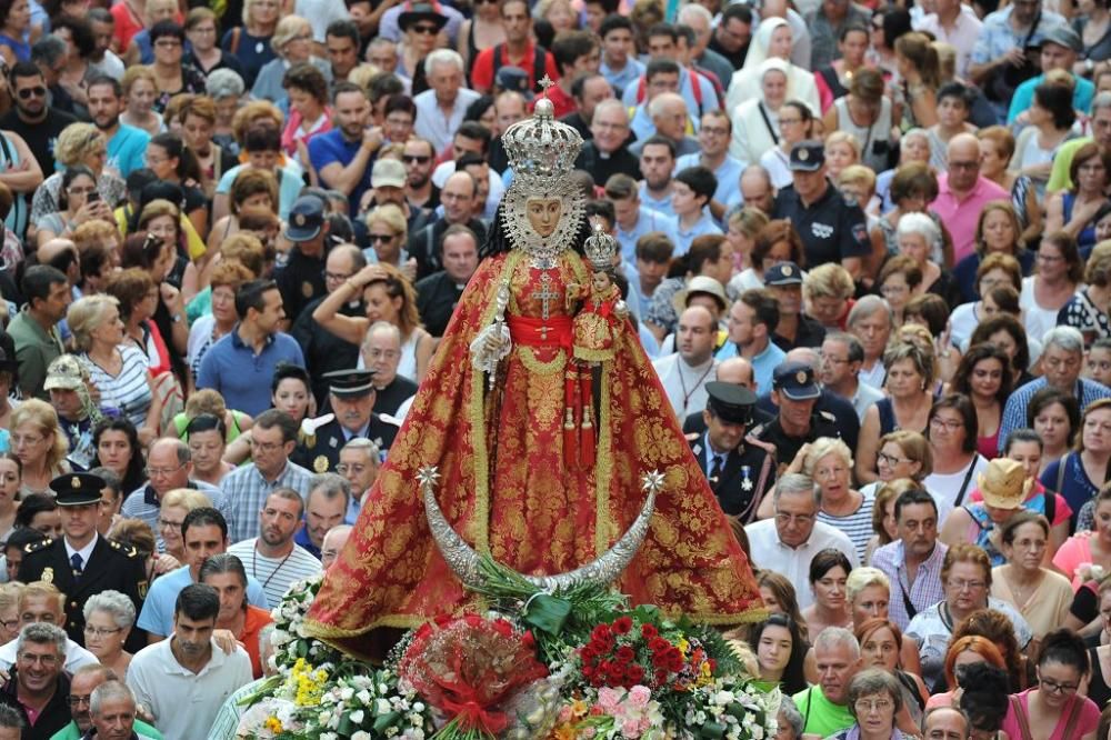 Romería de la Virgen de la Fuensanta: Salida de la