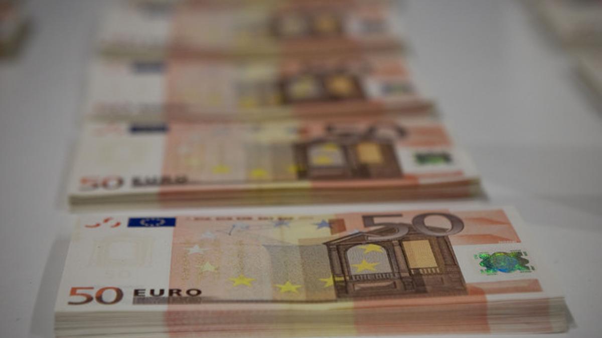 Billetes de 50 euros.