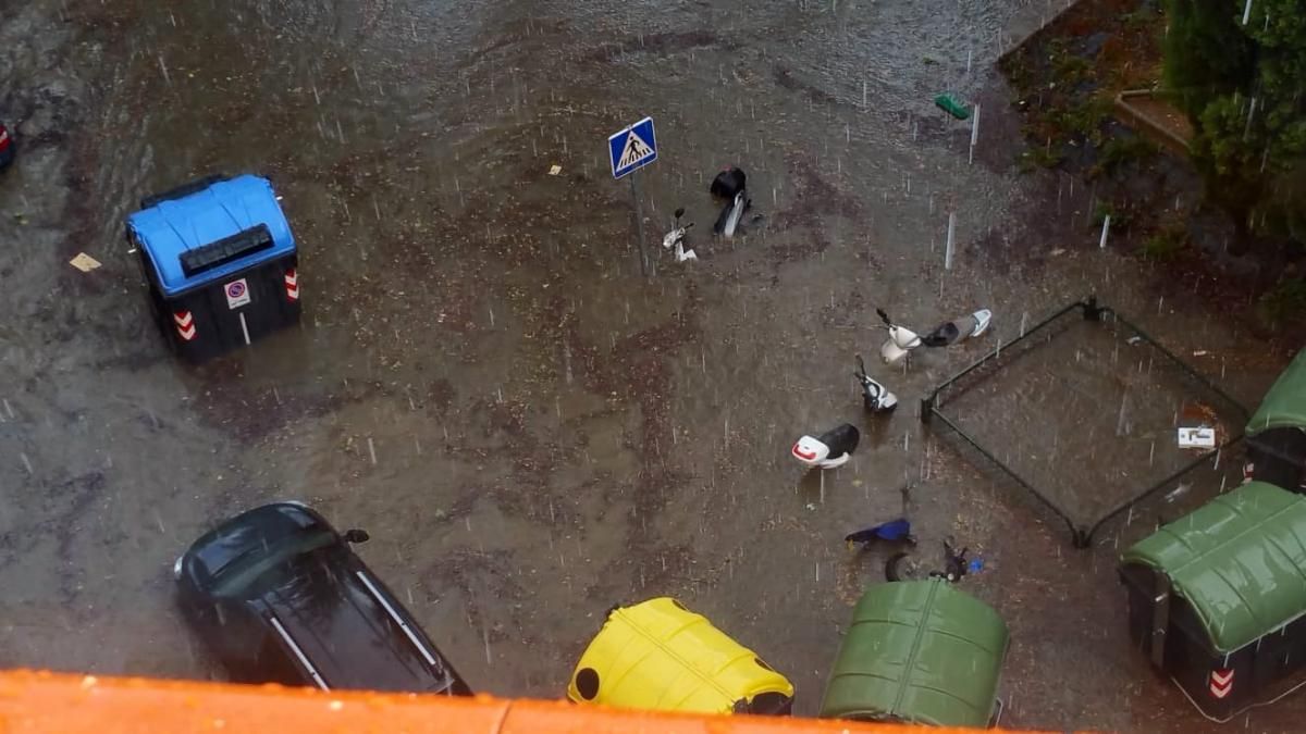 Consecuencias de la tormenta en Zaragoza