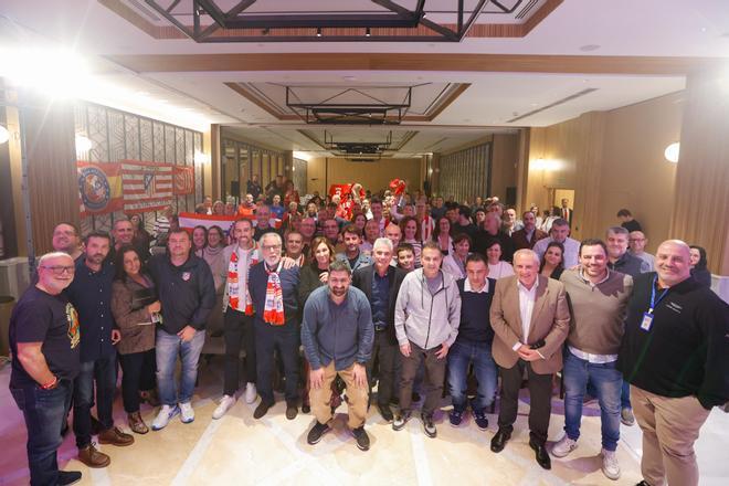 Córdoba acoge a las peñas del Atlético de Madrid