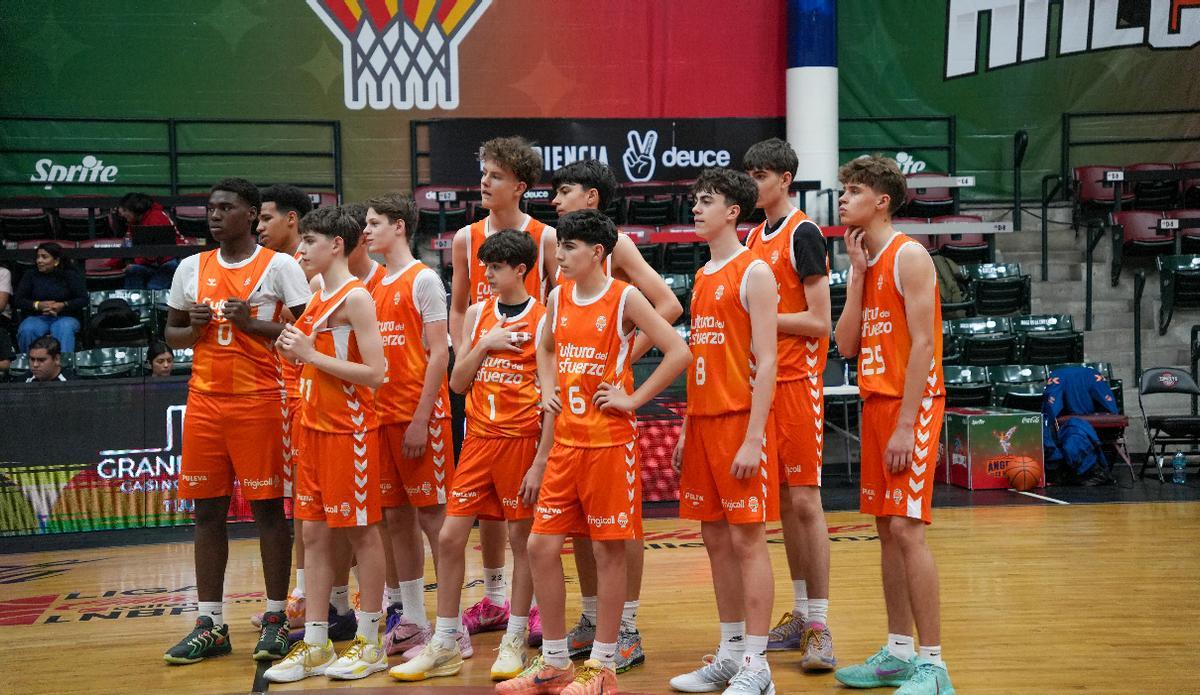 El Infantil A masculino de Valencia Basket representó a España en la Minicopa México en Tijuana, donde se colgó la medalla de bronce.