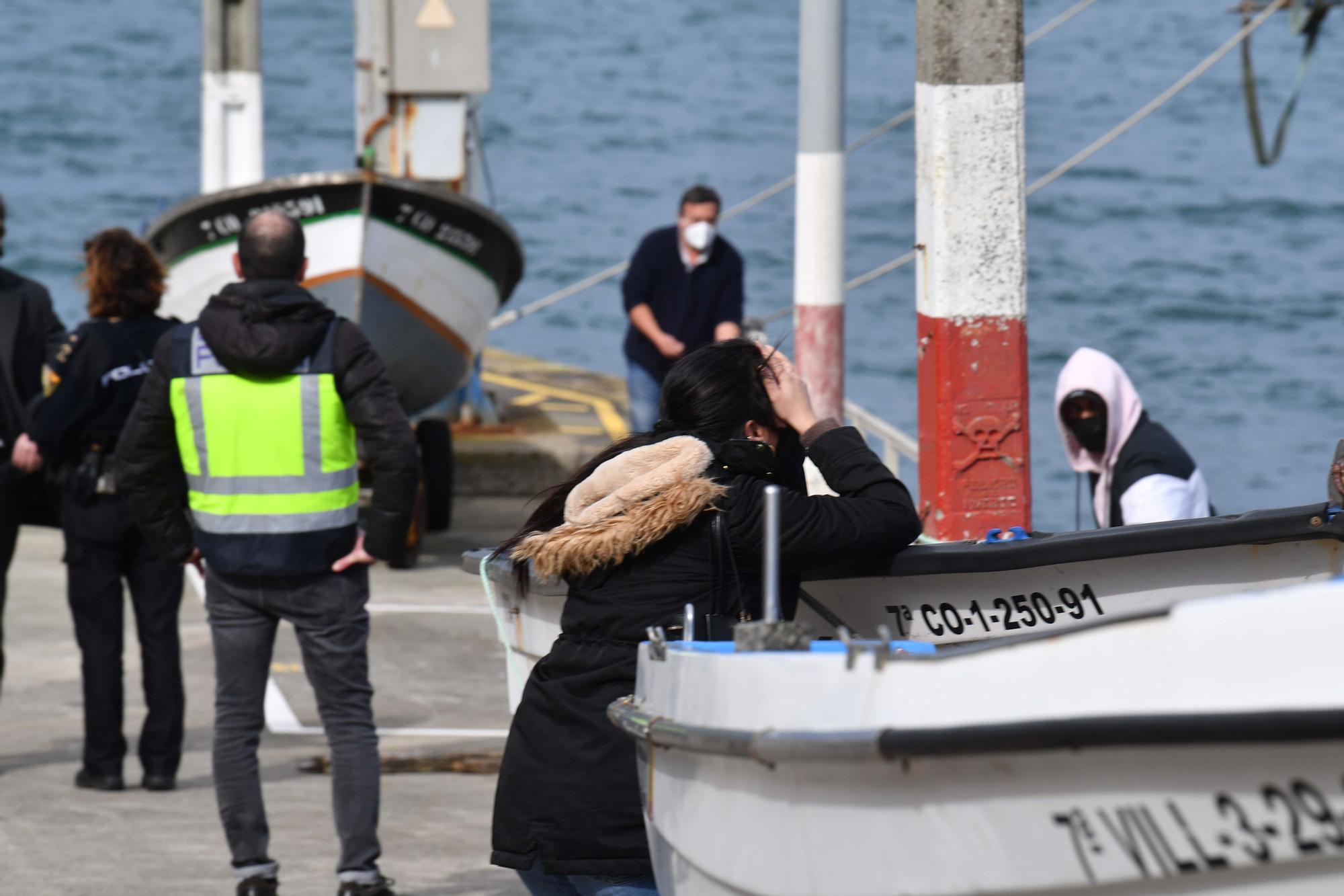 Hallado el cadáver de un pescador en O Portiño