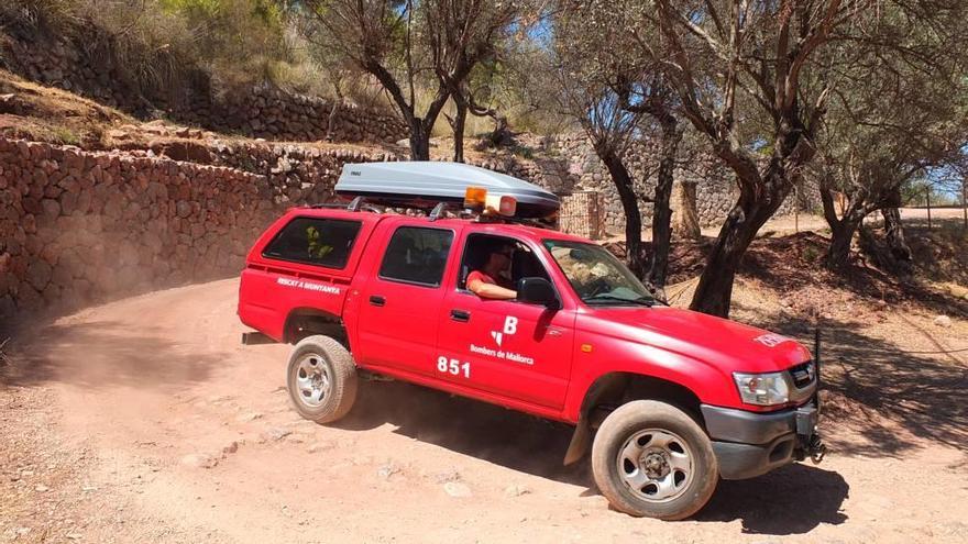 Rescatan un cadáver en un camino en Sóller