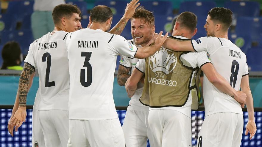 Italia abre la Eurocopa con un festival de goles ante Turquía