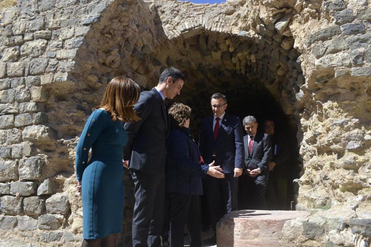 Visita de Pedro Sánchez en Cartagena