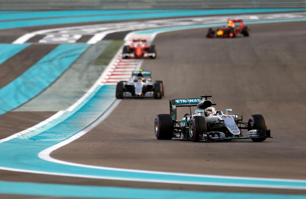 Imágenes del Gran Premio de Fórmula 1 de Abu Dhabi.