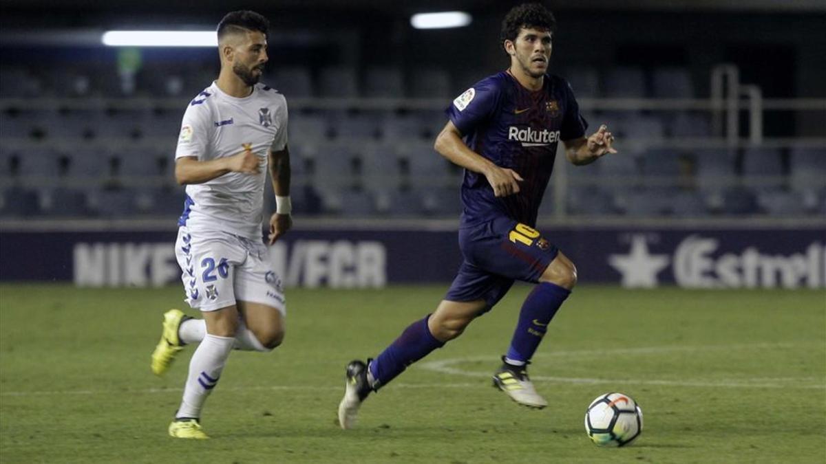 Carles Aleñá, a disposición de Gerard para recibir al Oviedo