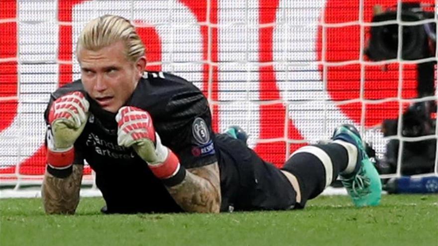 Karius sufrió una conmoción durante la final, según los médicos