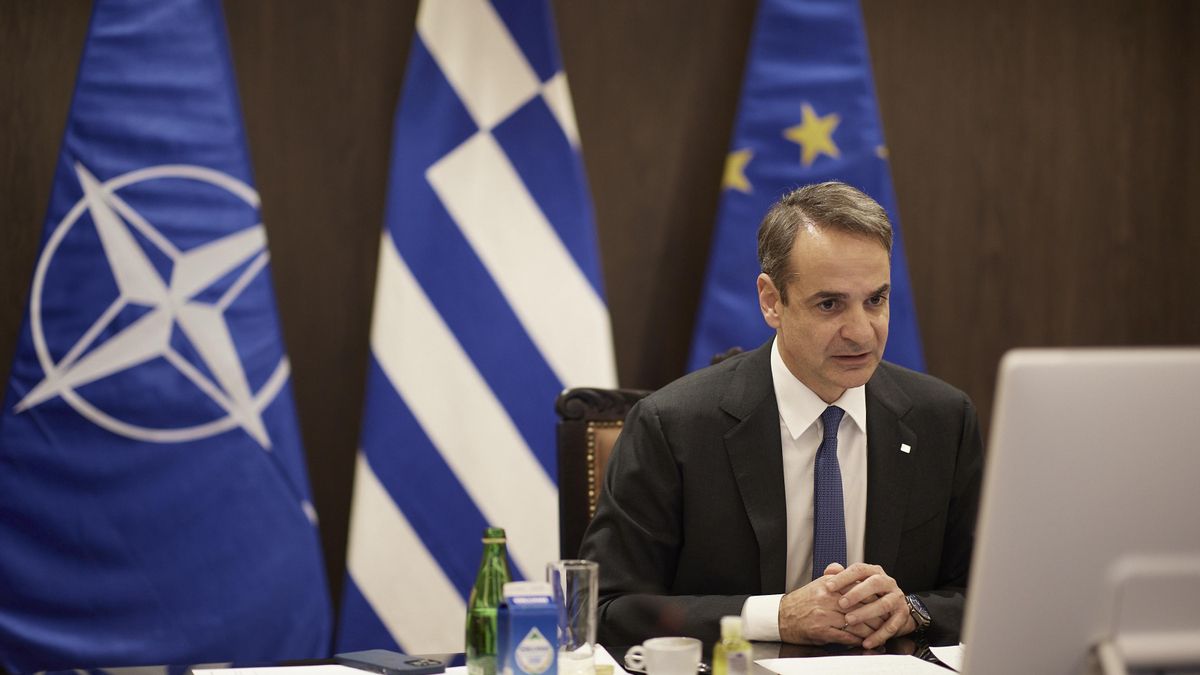 El primer ministro de Grecia, Kyriakos Mitsotakis.