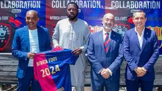 El Barça formalizó su alianza con la Academie Africa Foot de Mali