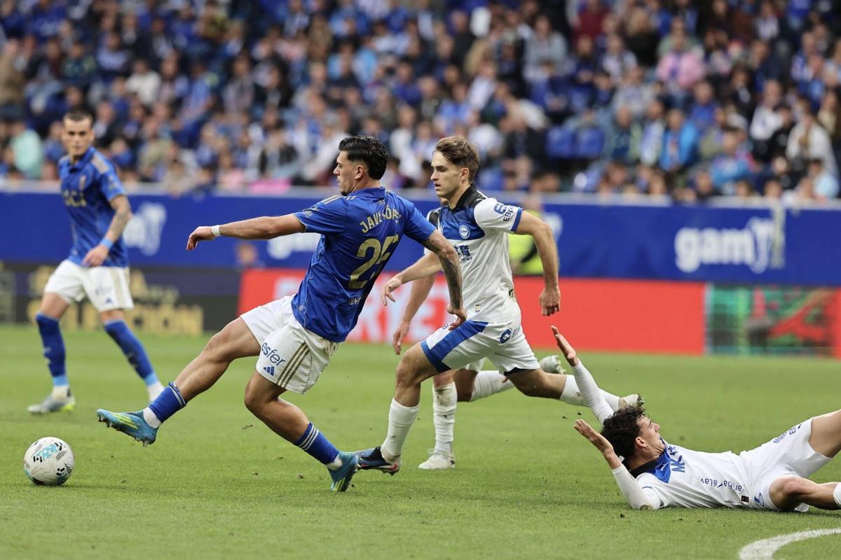 Así fue el partido entre el Real Oviedo y el Alavés