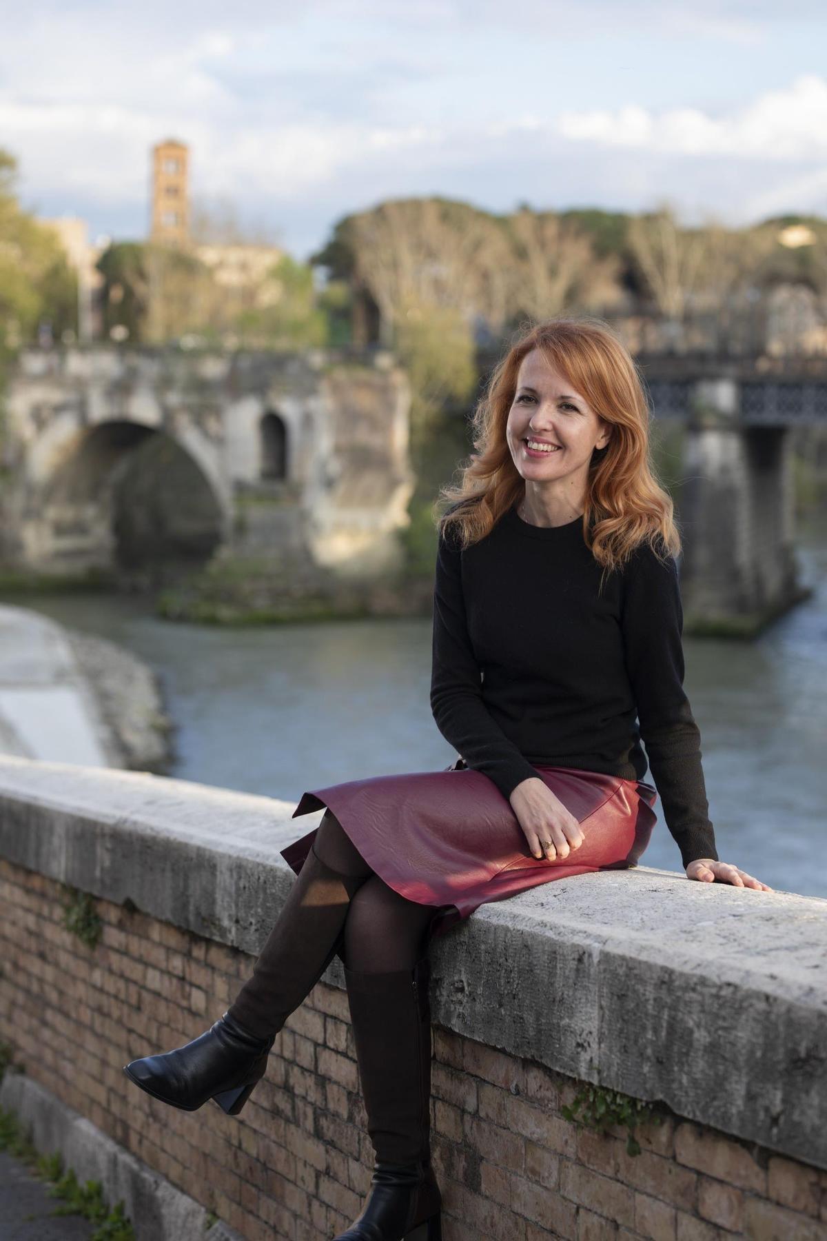 Vanessa Montfort presentó 'La Toffana' en Roma