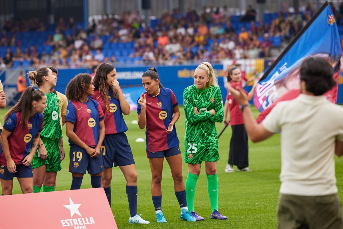 FC Barcelona - AC Milan, el Gamper femenino, en imágenes.