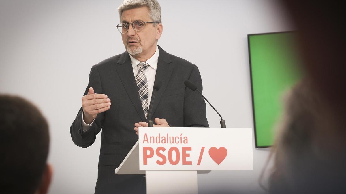 Josele Aguilar desgrana el recurso del PSOE ante el Constitucional.