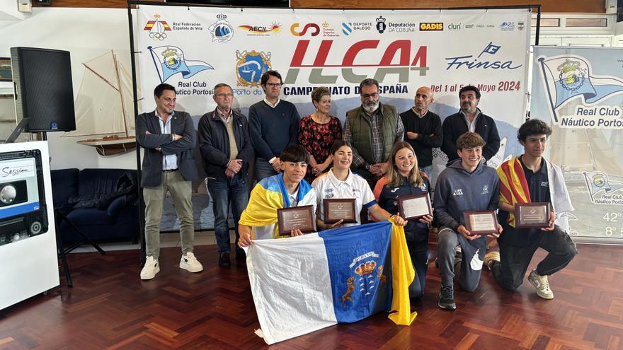 Canarias arrasa con 2 medallas de oro en el Campeonato de España de ILCA 4