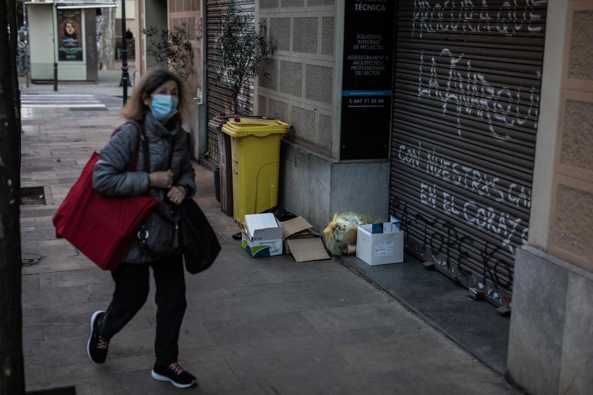 Errors del sistema de recollida d'escombraries a Sant Andreu