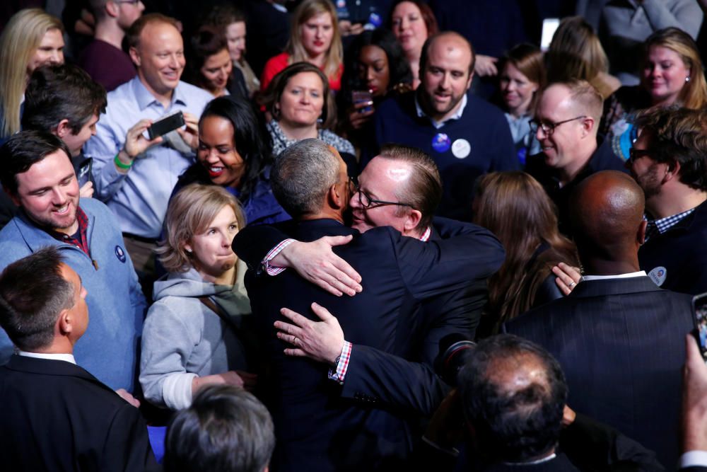 El último discurso de Barack Obama, en imágenes