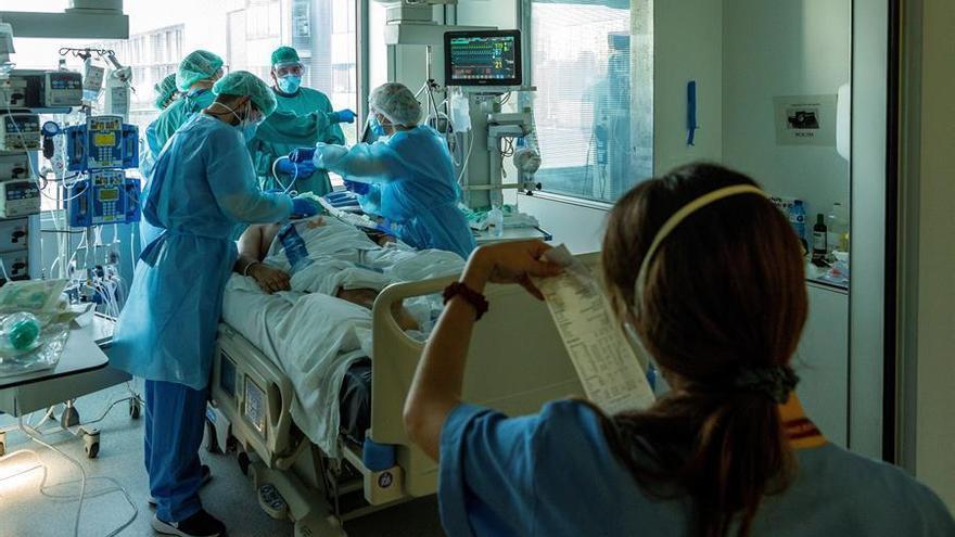 La presión hospitalaria sube un 33% en la última semana