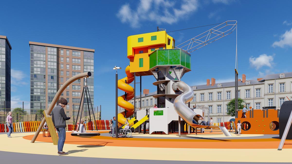 Último proyecto en Galicia: un parque infantil de exterior