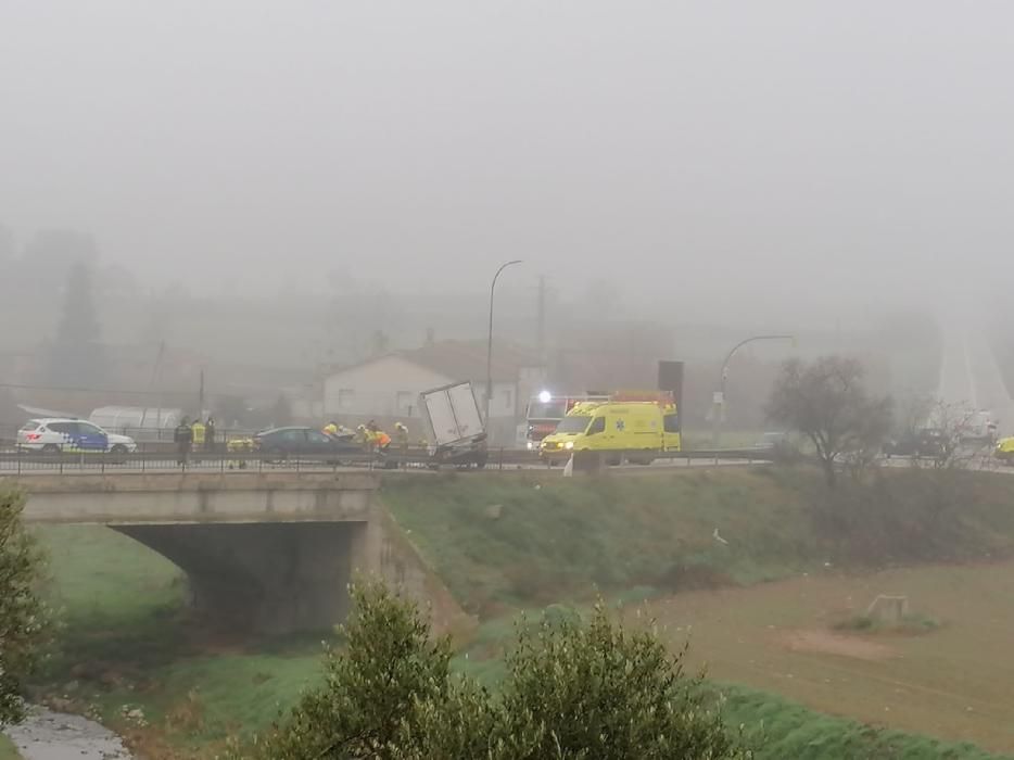 Accident a Sant Fruitós de Bages