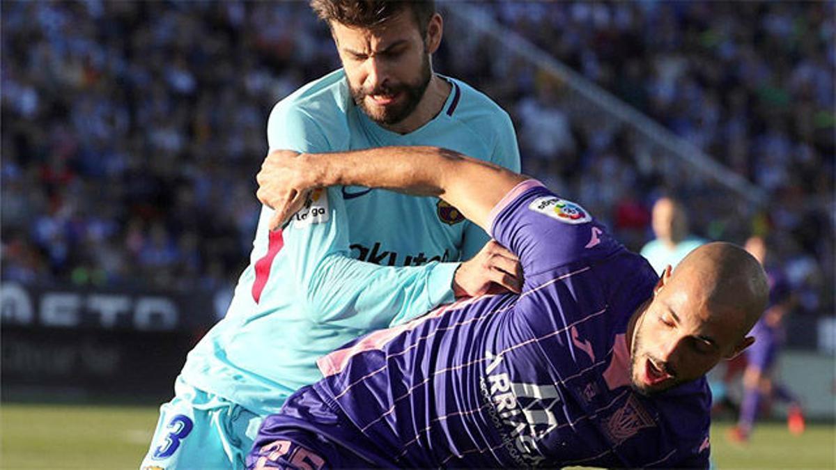 LALIGA | Leganés - FC Barcelona (0-3): Amarilla de Piqué