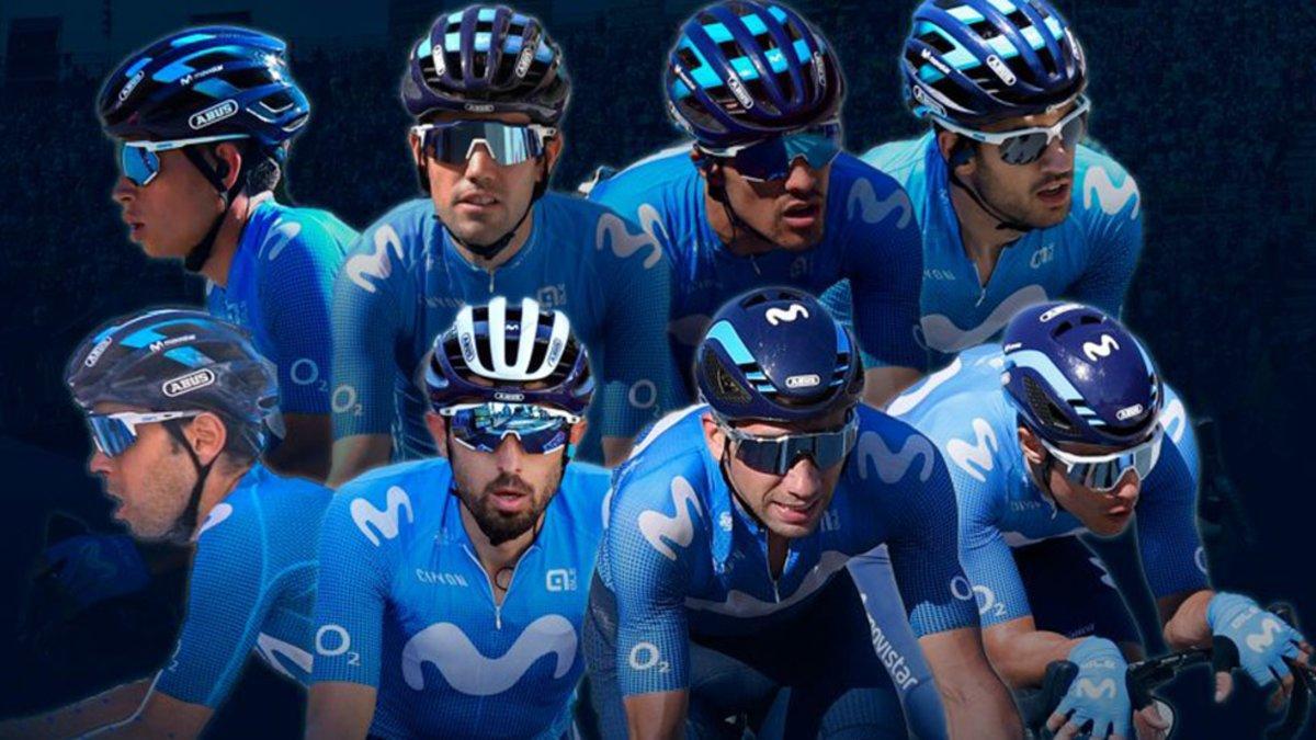 Confirmado el 'ocho' de Movistar para el Giro