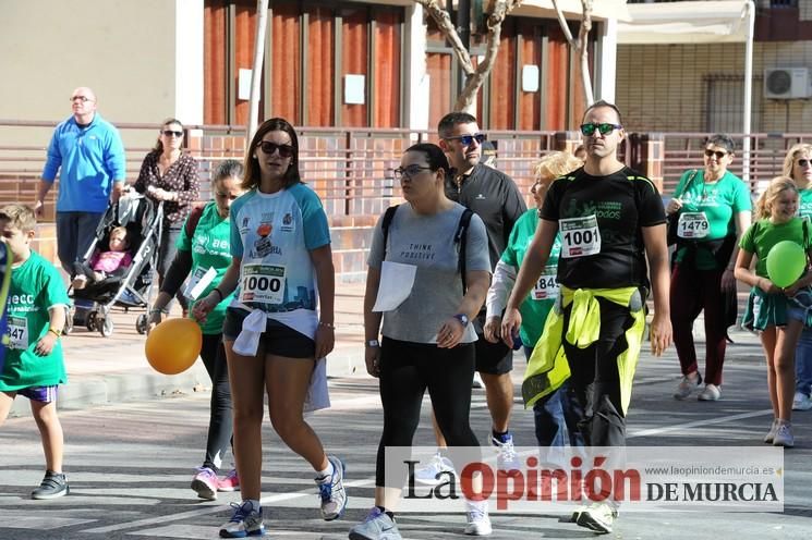 2.000 personas marchan contra el cáncer en Murcia