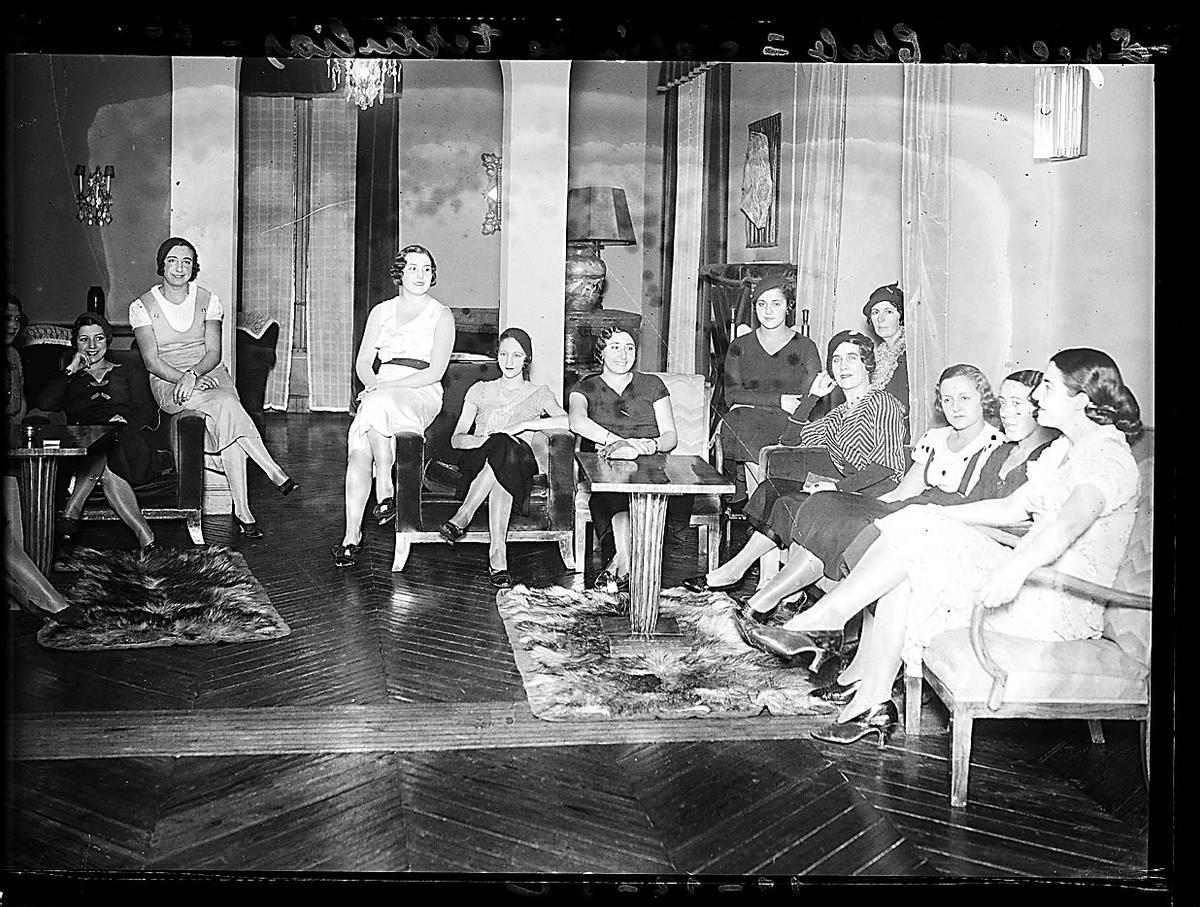 Reunión en el Lyceum Club Femenino de Madrid